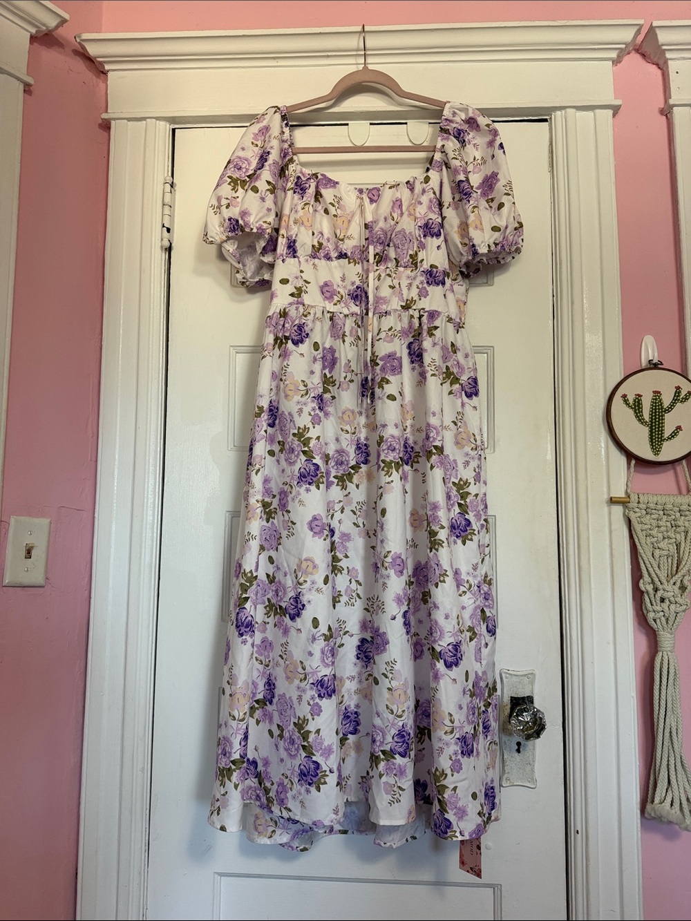 NWT Floral Milkmaid Dress